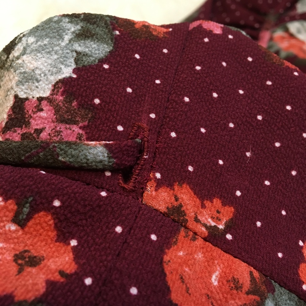 Superfoxx | Surplice Flutter Sleeve High Low Flor… - image 6